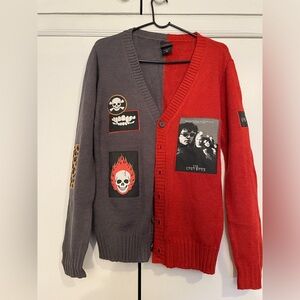 The Lost Boys Split Patch Cardigan